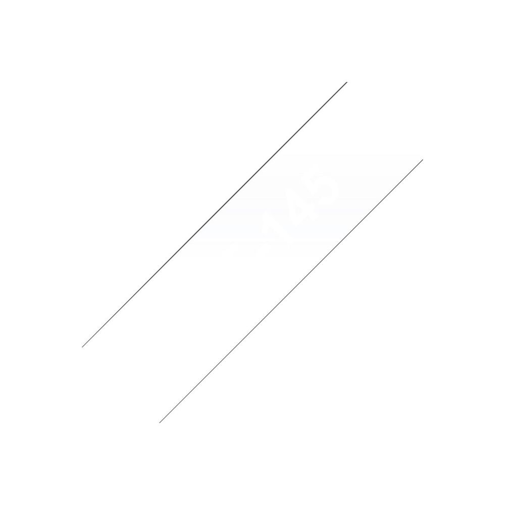 Brother laminated tape TZe-145 - White on clear (TZE145)