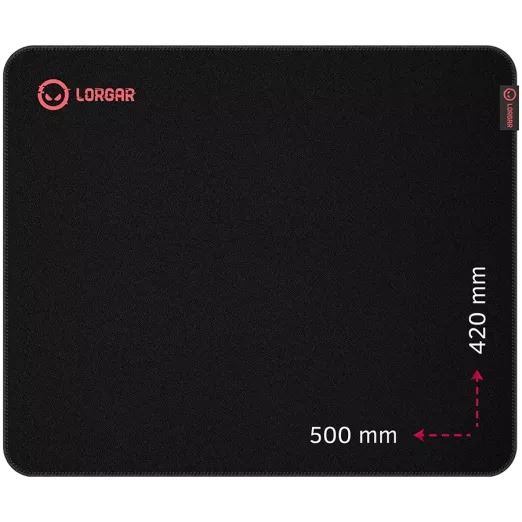 Lorgar Main 325 Gaming egérpad fekete-piros (LRG-GMP325)