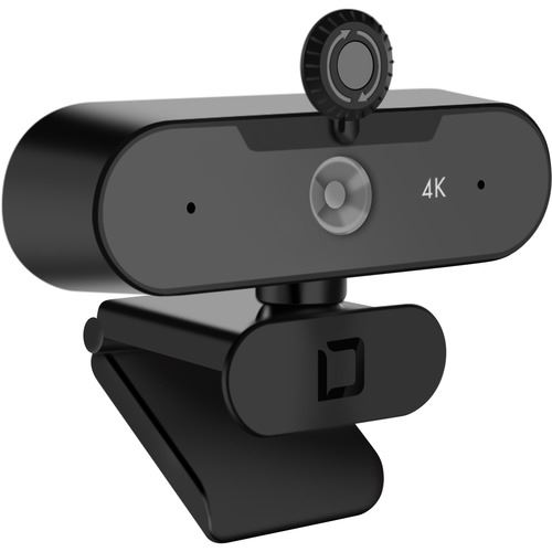 Dicota Webcam Pro Plus 4K webkamera fekete