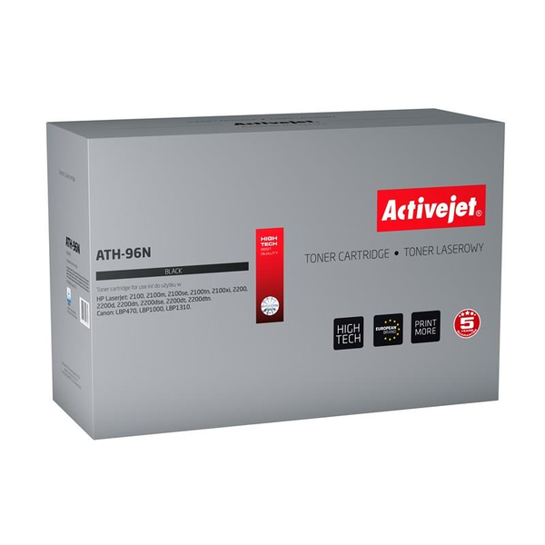 Toner ActiveJet HP Canon ATH-96N czarny C4096A EP-32 SUPREME LaserJet 2100