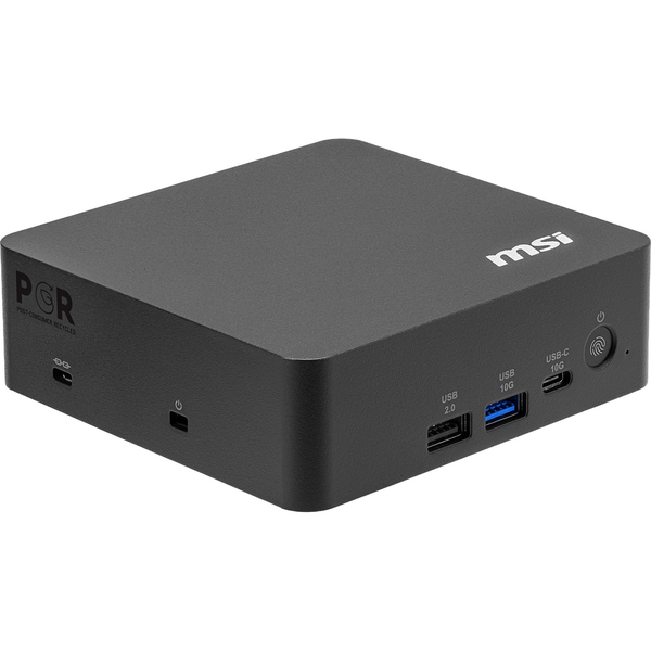 MSI Cubi NUC AI+ 3MG-005BEU Terning Sort 322 Intel® SoC FCBGA2540 Indbyggede højttaler(e)