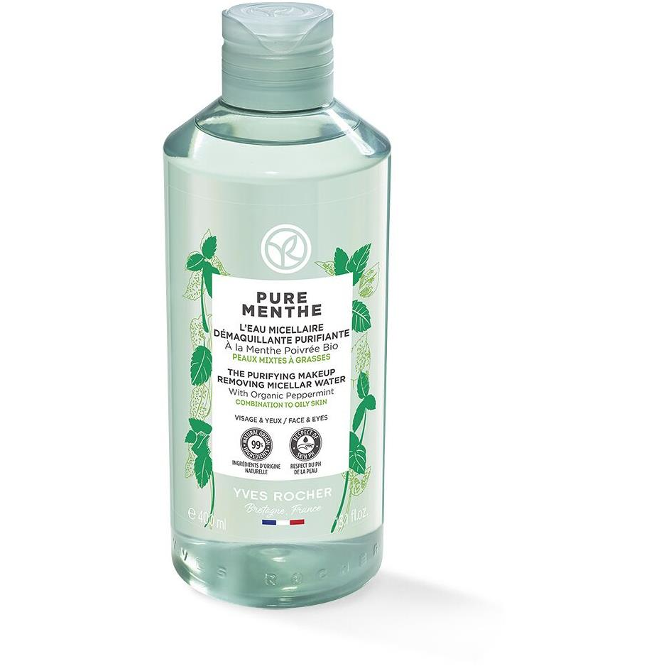 YVES ROCHER tisztító micellás víz 400 ml (3660005147826)
