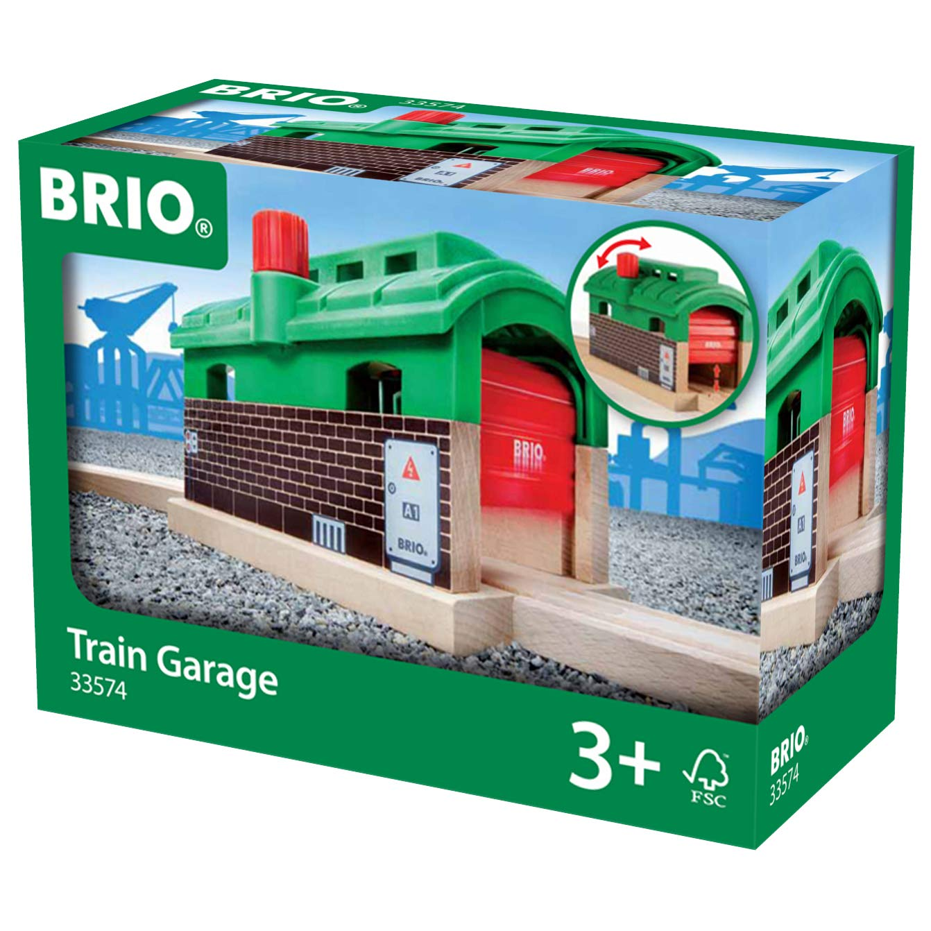BRIO World Vonatgarázs (33574)