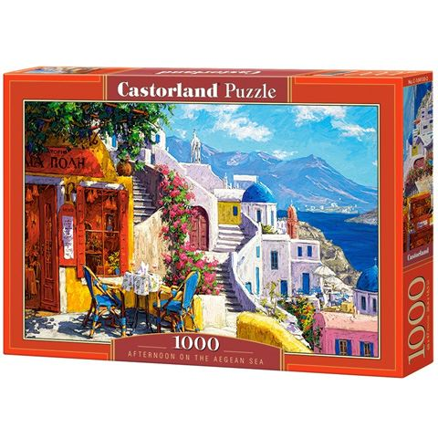 Castorland Afternoon on the Aegean Sea Puslespil 1000 stk Landskab
