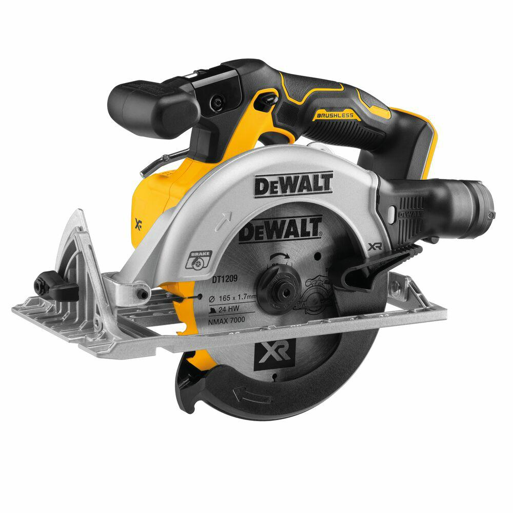 DeWalt DCS565N-XJ Akkus Körfűrész - 18 V, Szénkefementes, Akku És Töltő Nélkül (DCS565N-XJ)