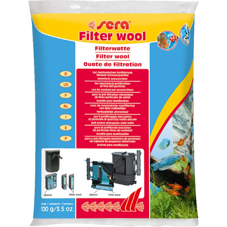 Sera Filtervatta 100 G (07063)