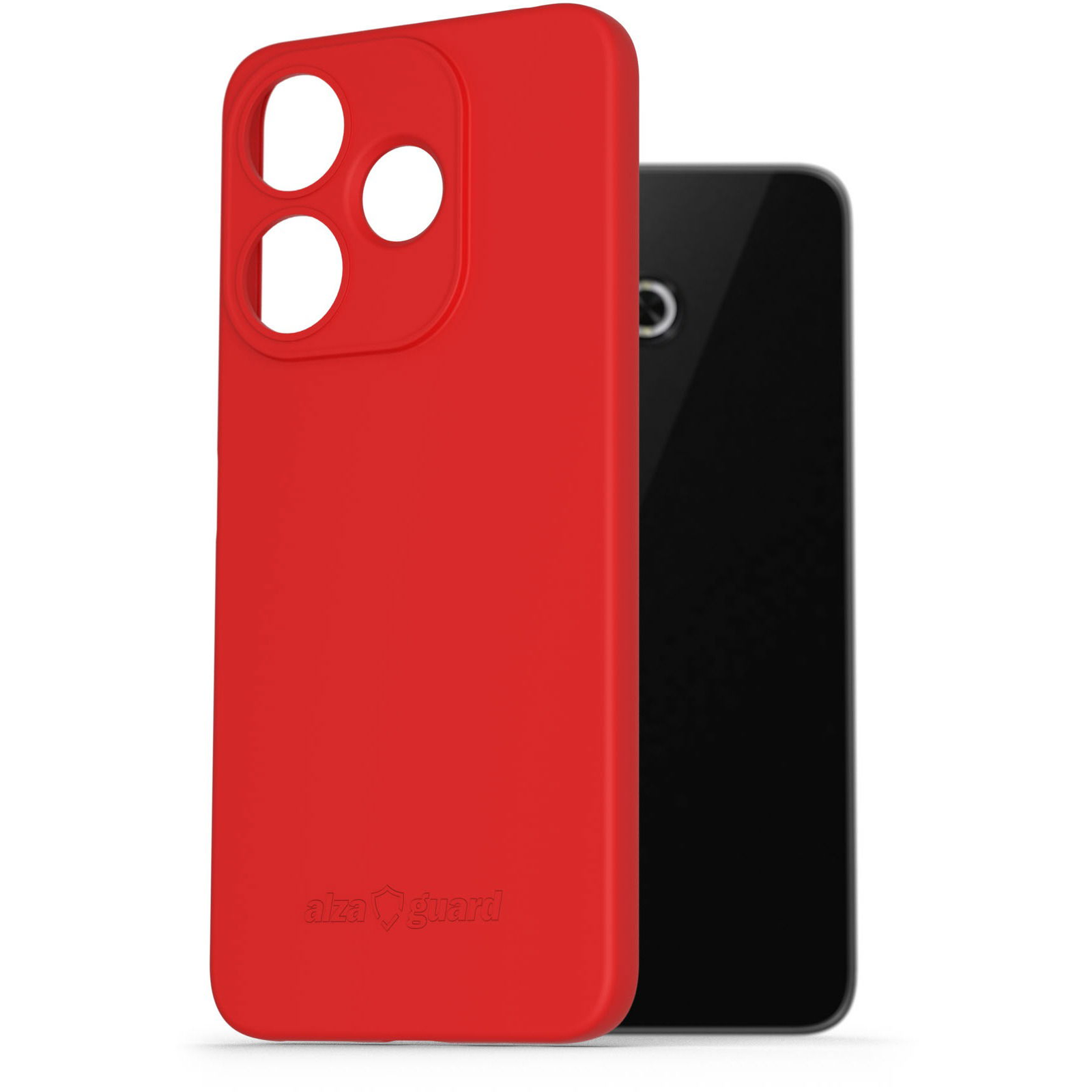 AlzaGuard Xiaomi Redmi 13 piros matt TPU tok (AGD-PCT425R)