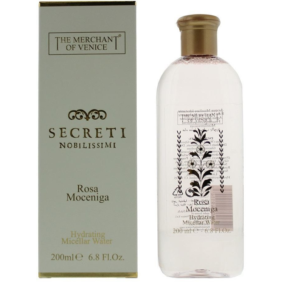 The Merchant Of Venice, Rosa Moceniga, Essence of Rosa Moceniga, Hydrates and refreshes the skin, Micellar Water, All skin types, including sensitive skin, 200 ml For Women