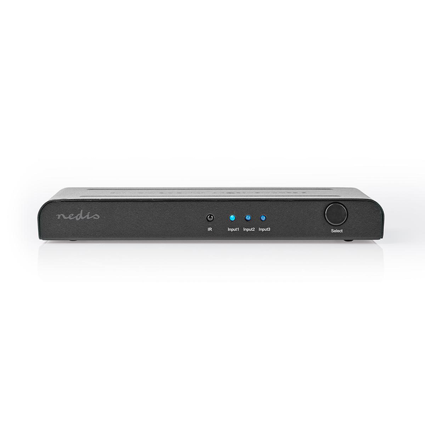 Nedis 3 portos HDMI™ kapcsoló távirányítóval