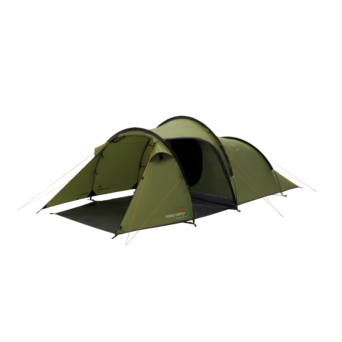 Easy Camp Hemsedal 3 Alagút sátor 3 személyes 400 x 190 x 120 cm - Zöld (120474)