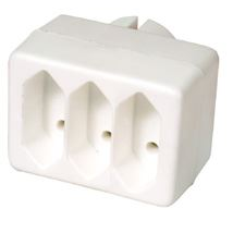 Somogyi Euro elosztó 3 aljzat (NV 23/WH) (NV 23/WH)