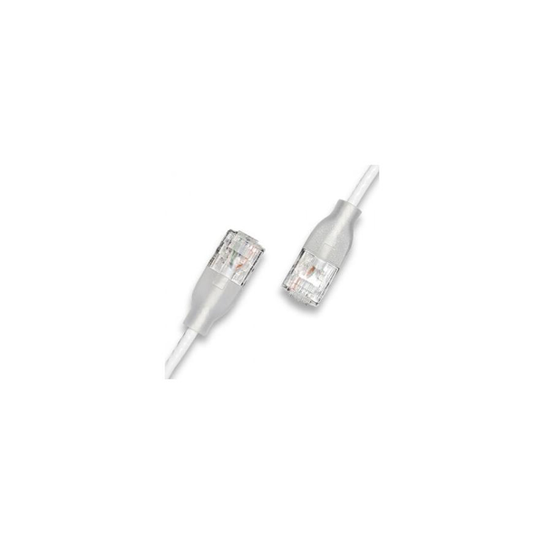 Wantec 7409 UTP CAT6a RJ45 Patch kábel 8m - Fehér