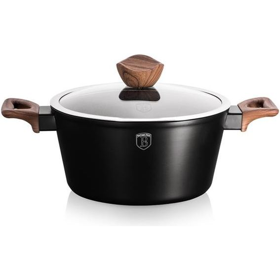 BerlingerHaus BH/1716 Ebony Rosewood Collection Lábas - Kovácsolt Alumínium, Rózsafa (BH/1716)