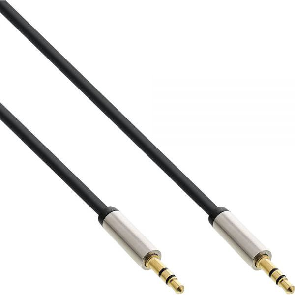 InLine 99212 cavo audio 3.5mm Nero