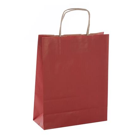 Apli 24x11x31cm Ajándéktasak (50db) - Piros (101647)