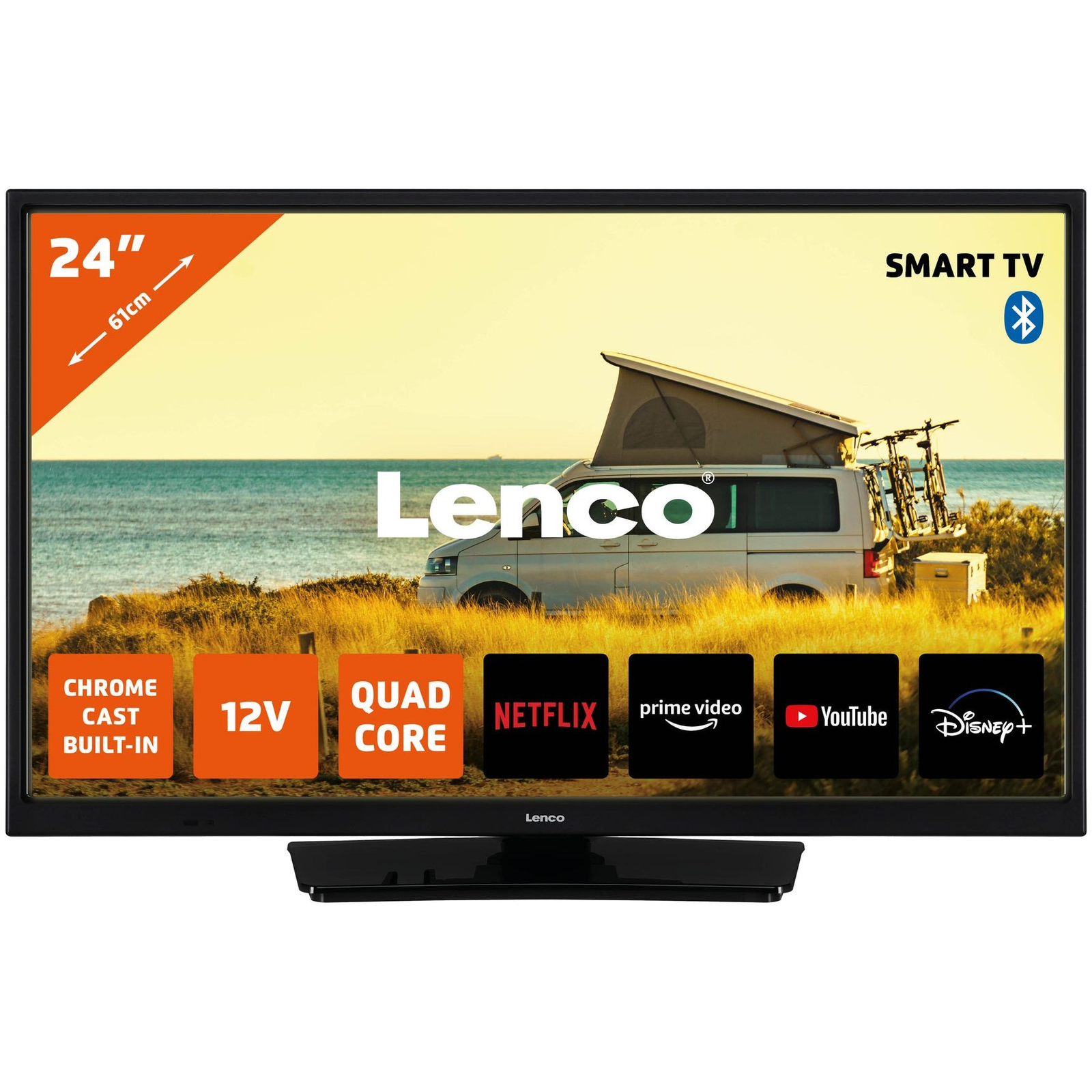 Lenco LED-2463 schwarz