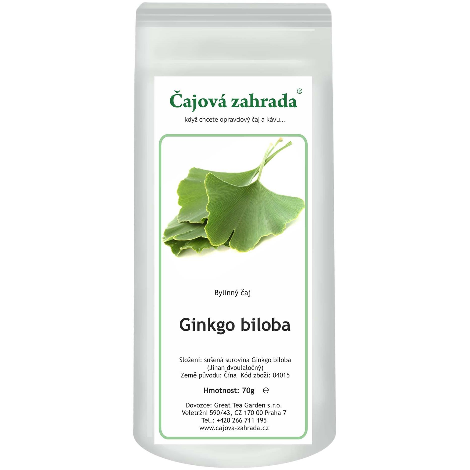 Čajová zahrada Ginkgo biloba (04015)