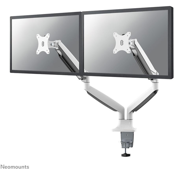 Neomounts NM-D750DWHITE flat panel bureau steun 81,3 cm (32") Wit