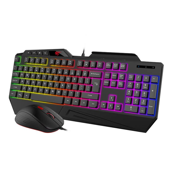 Herný set klávesnica a myš Havit RGB