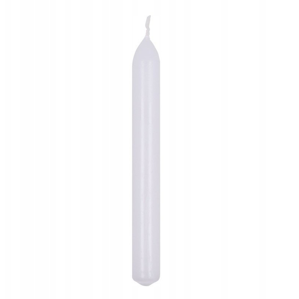 Świeca stołowa prosta DONAU HOME, 20x170 mm, 10 szt., biała