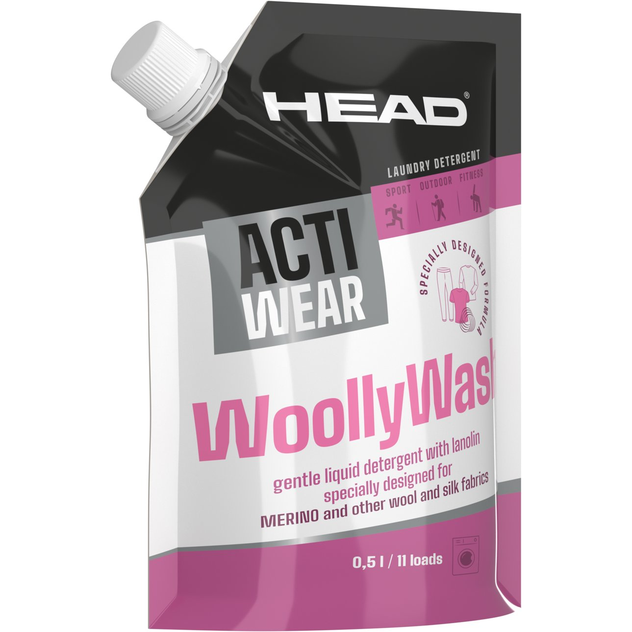 HEAD WoollyWash 0,5 l (11 mosás) (9120134870032)