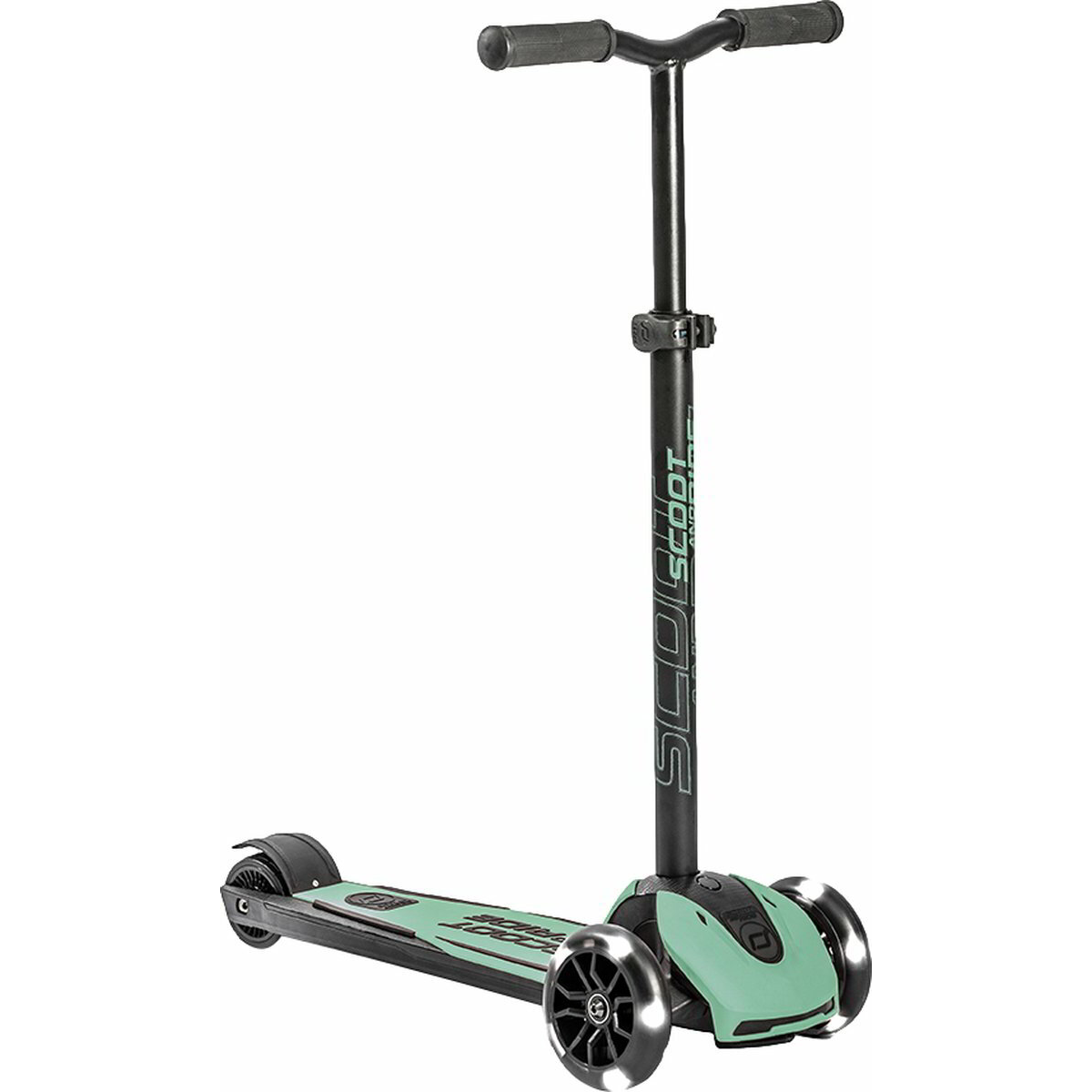 Scoot & Ride Highwaykick 5 LED Roller - Zöld (96438)