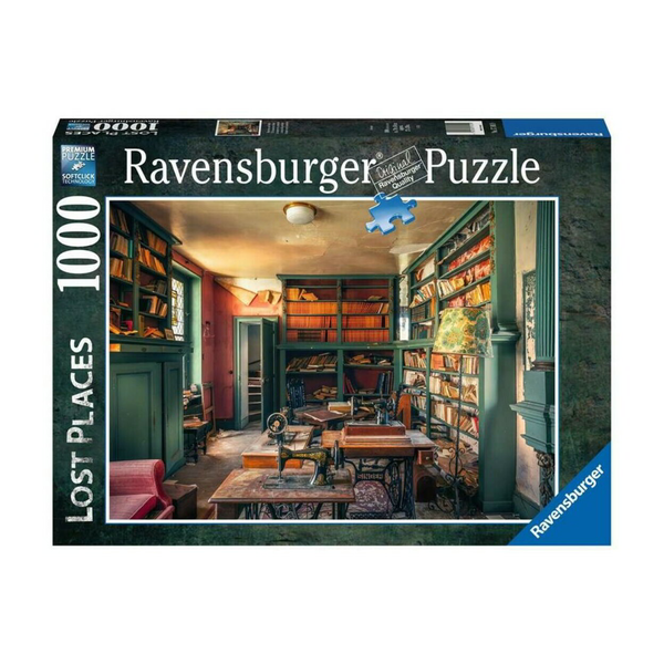 Пъзел Ravensburger - Singer Library, 1000 части