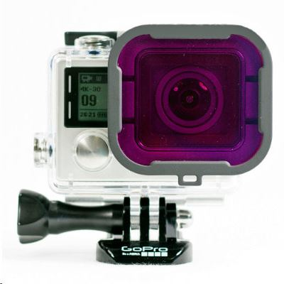 PolarPro Hero4/3+ magenta szűrő (GOPROMAGFH4, 796762841127) (796762841127)