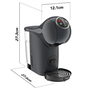 Espressor cu capsule Krups Genio S Plus KP340810, 1500 W, 0.8 L, 15 bar, Negru