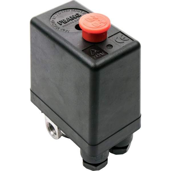 Kompresor samochodowy Geko Czterostonny wyłącznik cisnieniowy do kompresora 100L (G80303) no.8 (1)