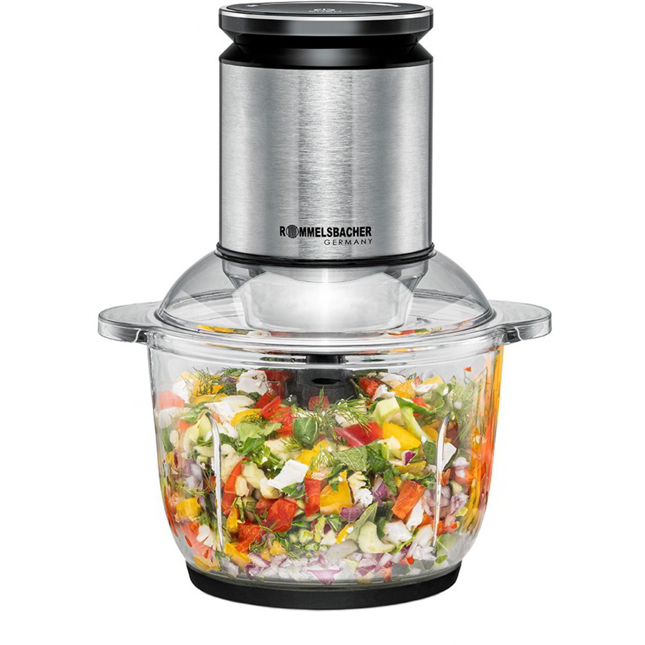 Rommelsbacher MZ 600 Elektromos Aprító 2L 600 Watt - Átlátszó / Inox (MZ 600)