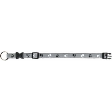 Arnes-correa-collar Reflectante Para Perros Plata Trixie