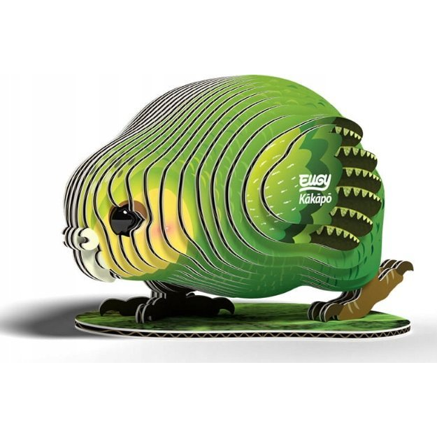 EUGY 3D puzzle játék 27 darabos Kakapo papagáj (617887)