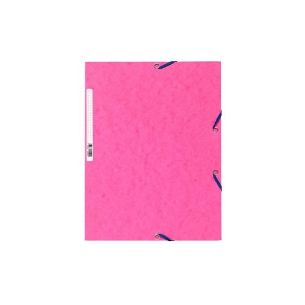Exacompta A4 gumis mappa - Fukszia (P2110-0584)