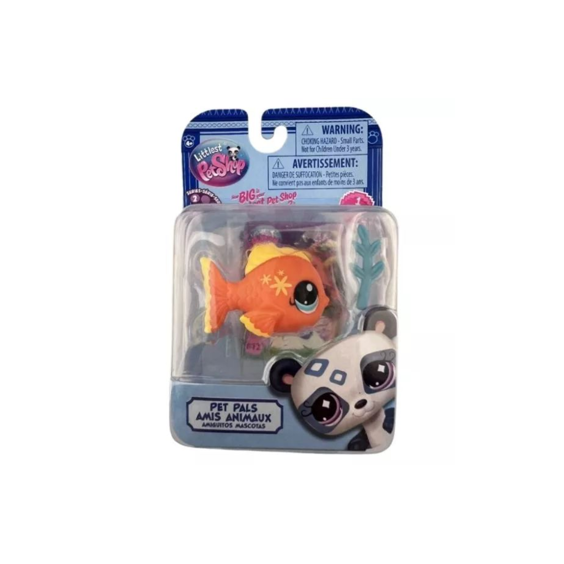 Hasbro Littlest Pet Shop Játékfigura 2. széria 5cm - Halacska (LPS00522)
