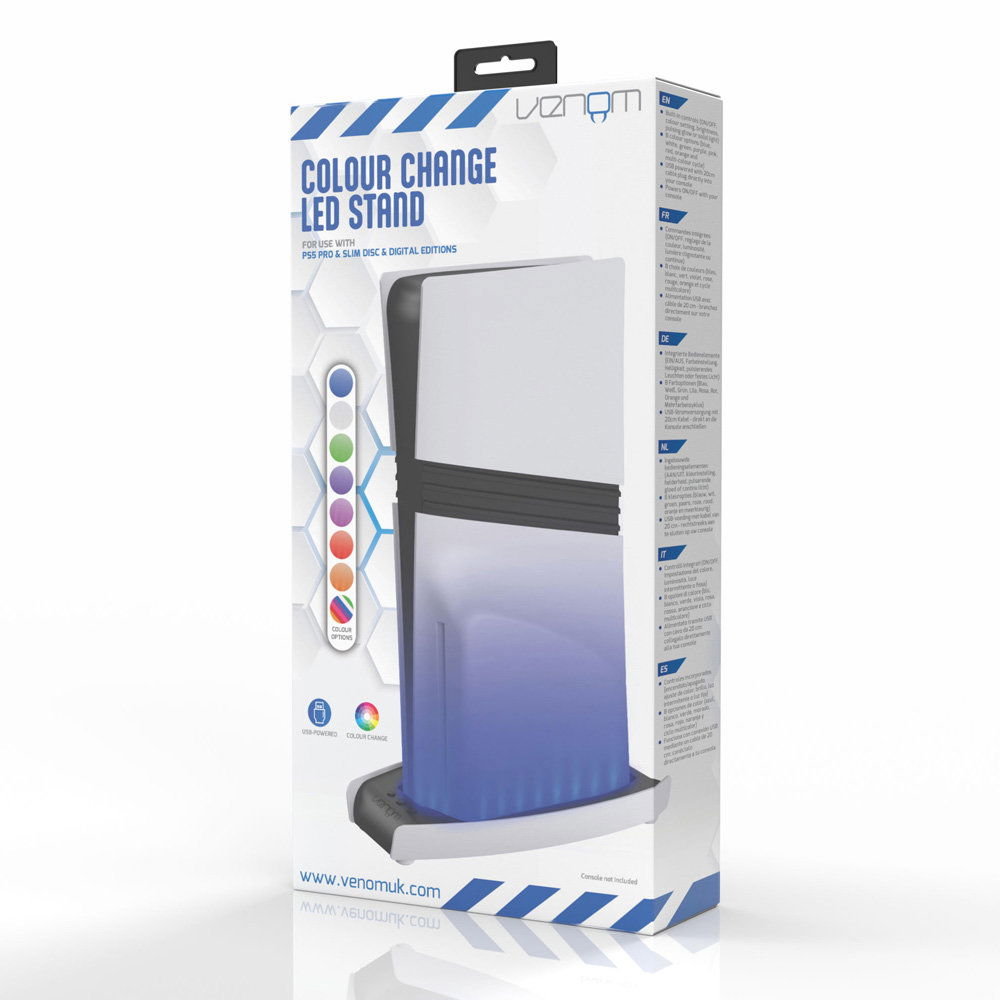 Venom VS5027 PS5 Pro / Slim Multi-Colour LED Stand (VS5027)