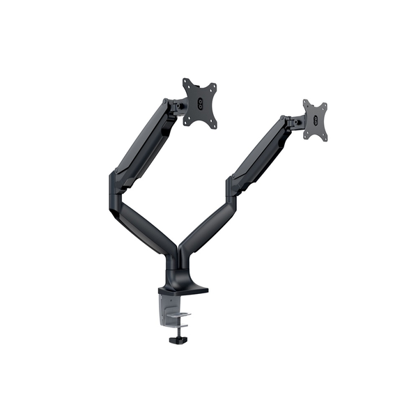 Multibrackets 3286 skærmbeslag og -stativer 68,6 cm (27") Skrivebord Sort, Sølv