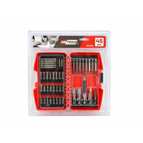 Awtools Set koščkov izvijačev S2 45Cz.