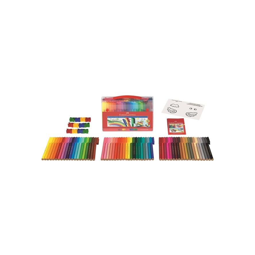 Faber Castel Színes filctoll készlet dobozban 3mm - Vegyes színek (60db/csomag) (155560)