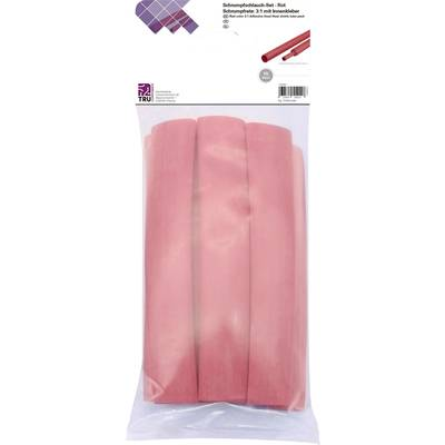 TRU COMPONENTS T1902CA041 Zsugorcső készlet Piros 12 mm Zsugorodási arány:3:1 15 db (T1902CA041)