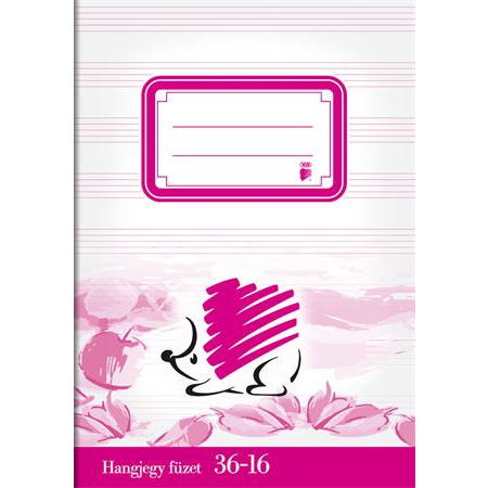 ICO Süni 32 lapos A5 hangjegy füzet (7500054000)