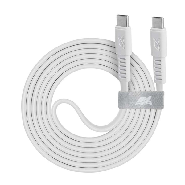 Kabel RivaCase PS6005 WT12 Type-C / Type-C kabel, 1,2 m bel, 12/96