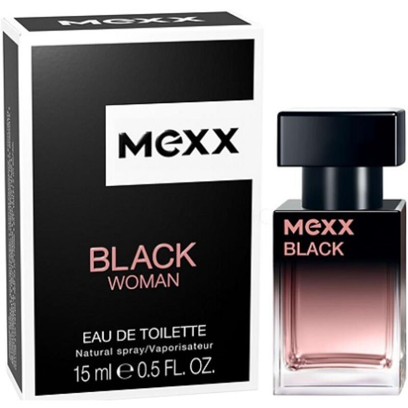 Mexx Black Woman EDT 15ml Hölgyeknek (3614228834711)