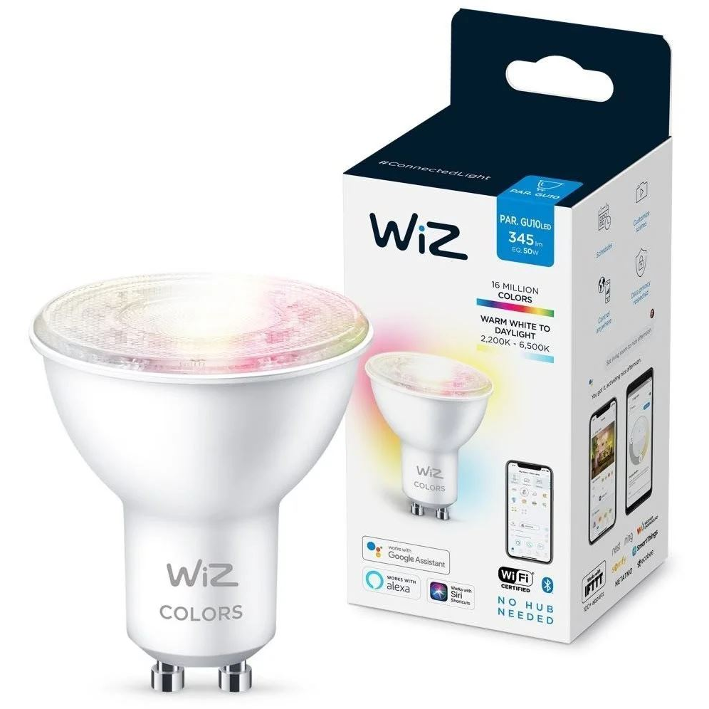 WiZ Colors LED fényforrás GU10 4.9W (929002448402) (929002448402)