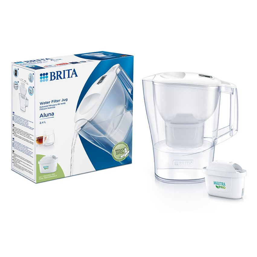 Brita 1052801 vodný filter Pultový vodný filter 2,4 L Biela (br1052801)