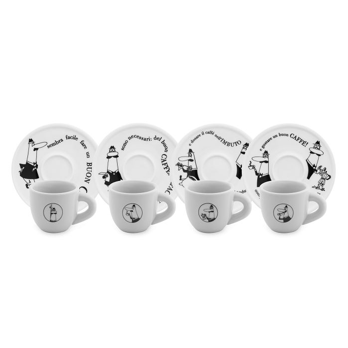 Bialetti Carosello csészeszett 4 darabos (Y0TZ033) (Y0TZ033)