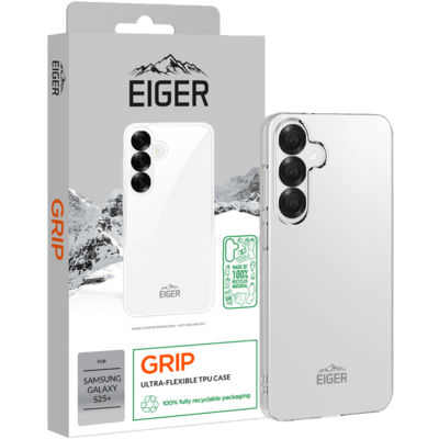Eiger Grip Samsung Galaxy S25+ Telefon tok - Átlátszó (EGCA00703)