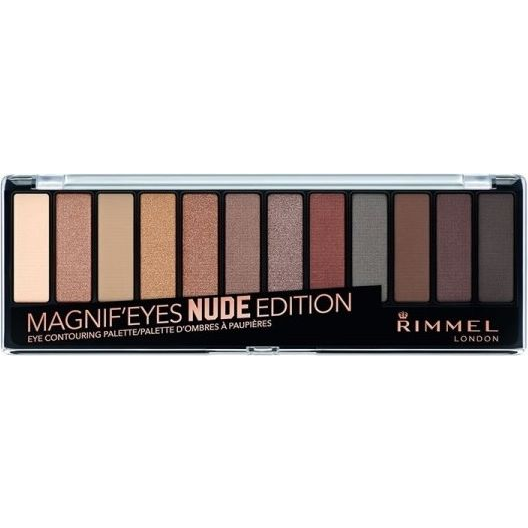 RIMMEL LONDON Magnif'Eyes Eyeshadow Palette 001 Nude Edition 14,16 g (3614224525118)