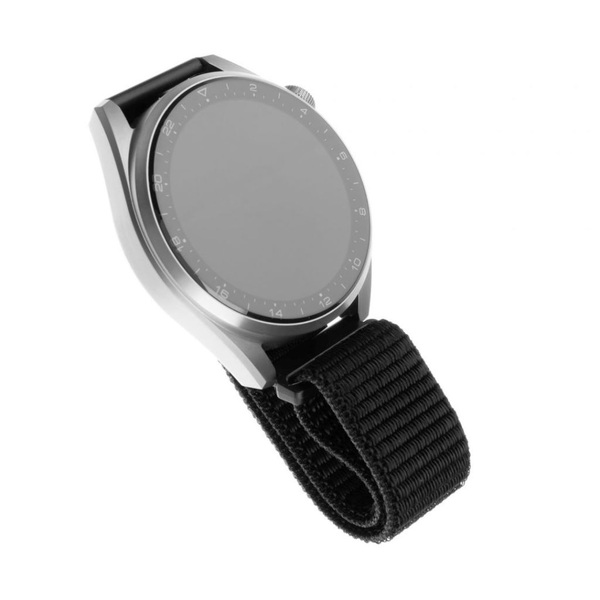 FIXED Okosóra 20mm nylon szíj fekete (FIXNST-20MM-BK)