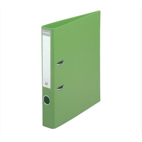 Exacompta 2 gyűrűs PVC iratrendező, 50mm gerincvastagság, A4 világoszöld (53556E) (53556E)